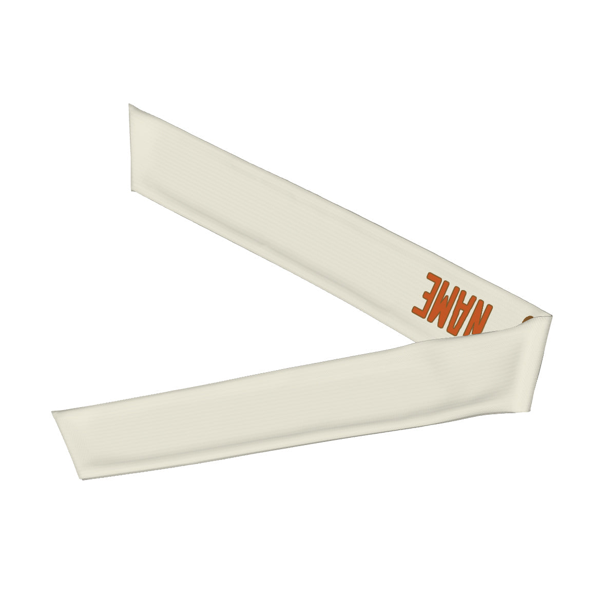 Custom Cream Orange Headband