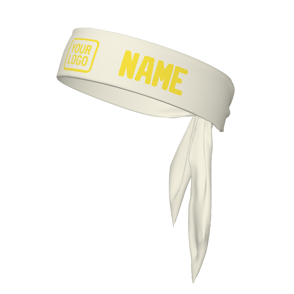 Custom Cream Light Yellow Headband