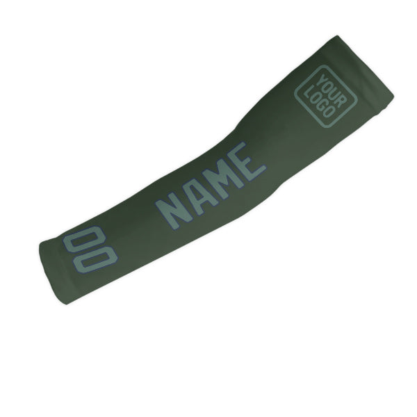 Custom Dark Green Blue Green Arm Sleeve