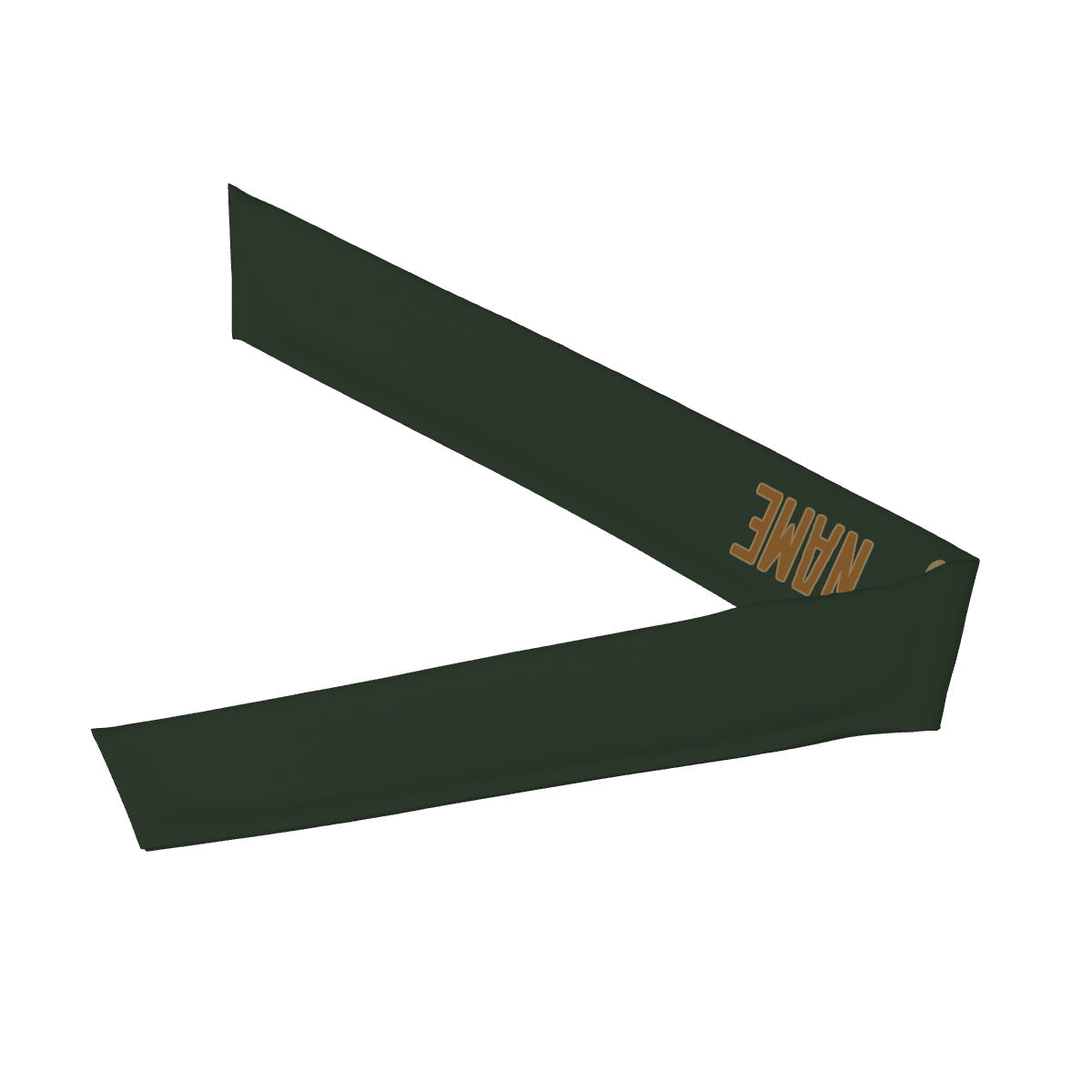 Custom Dark Green Khaki Headband
