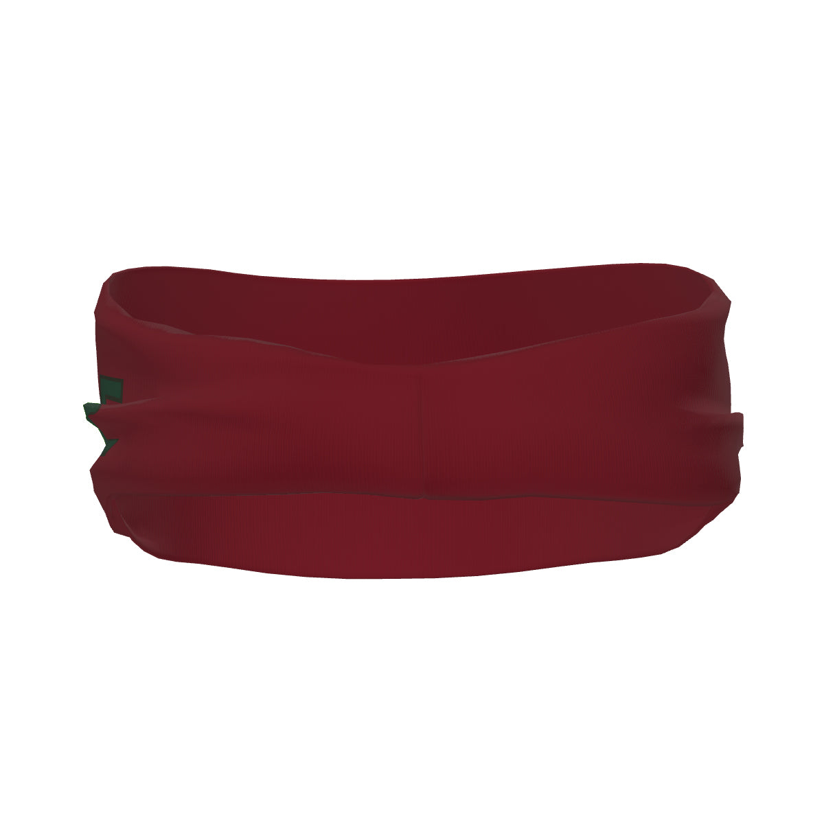 Custom Crimson Red Green Sports headband