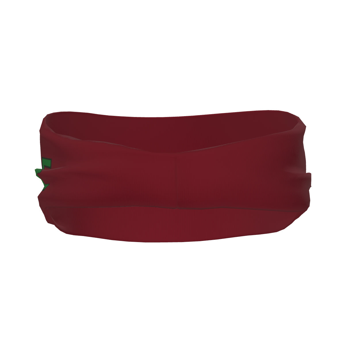 Custom Crimson Red Emerald Green Sports headband