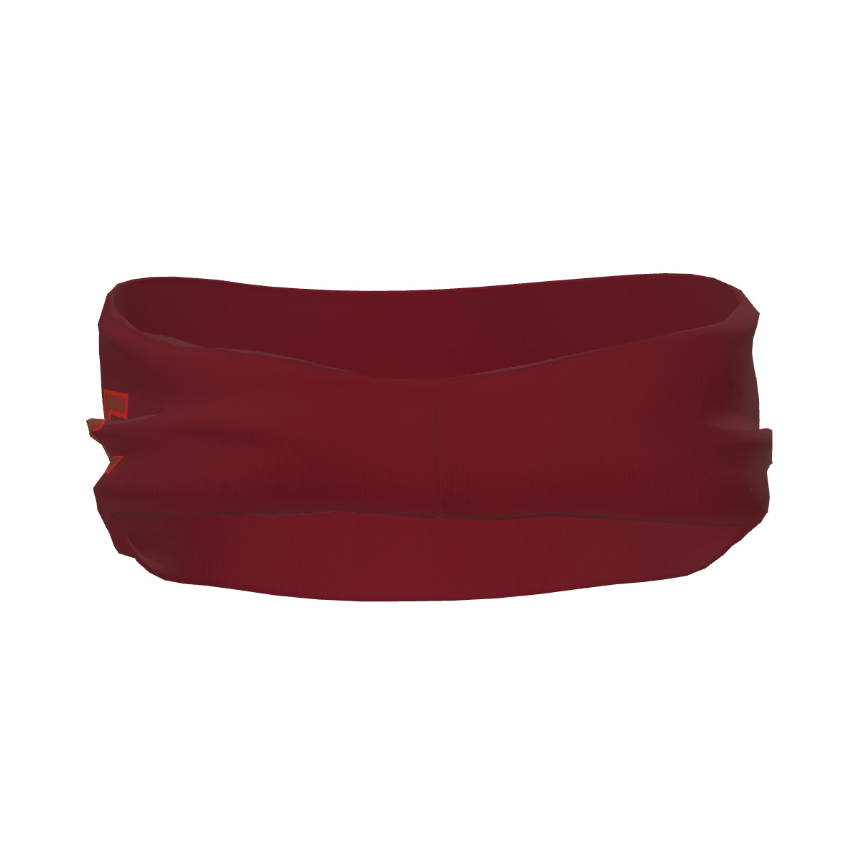 Custom Crimson Red Coral Red Sports headband