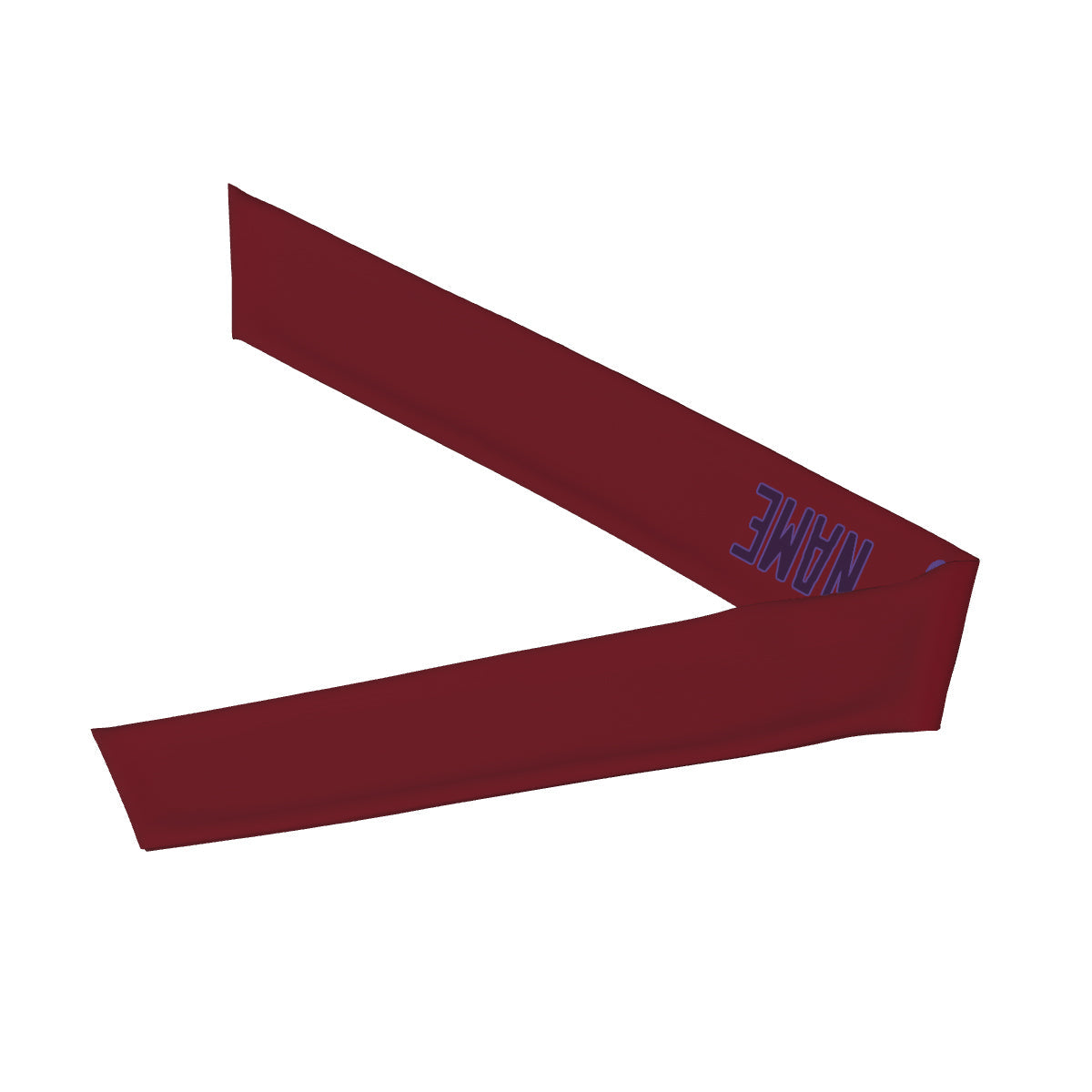 Custom Crimson Red Purple Headband