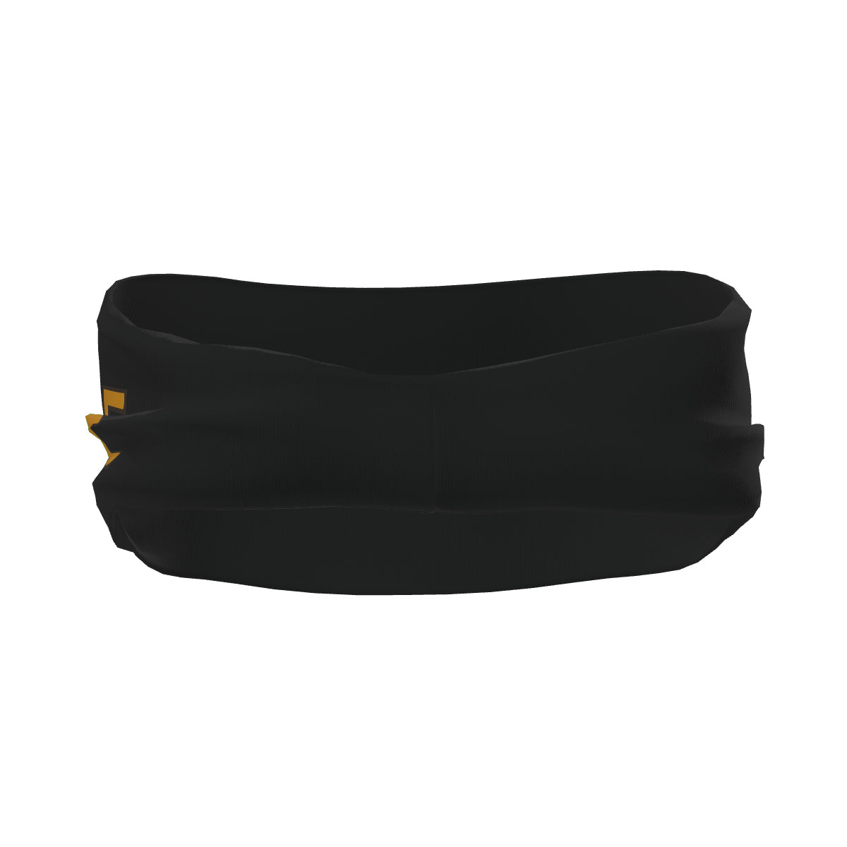 Custom Black Yellow Sports headband