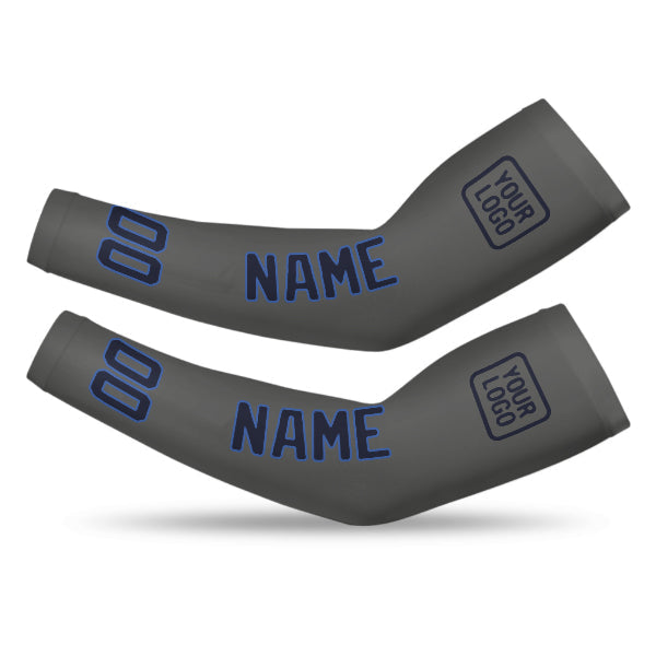 Custom Dark Grey Navy Arm Sleeve