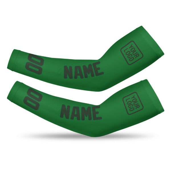 Custom Emerald Green Dark Green Arm Sleeve