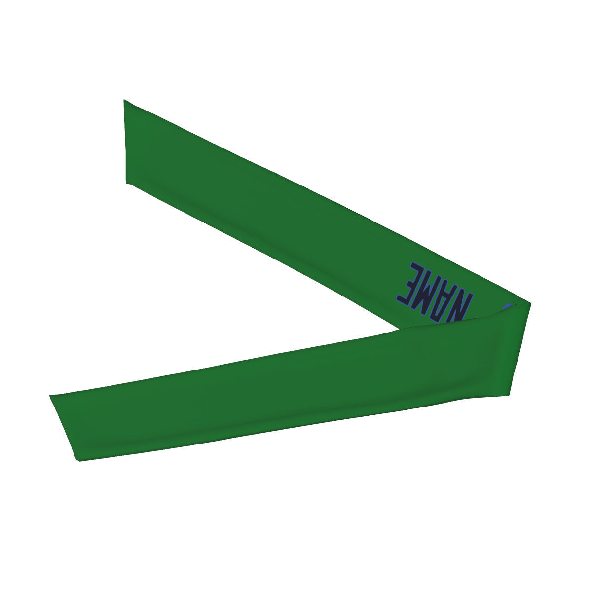 Custom Emerald Green Navy Headband