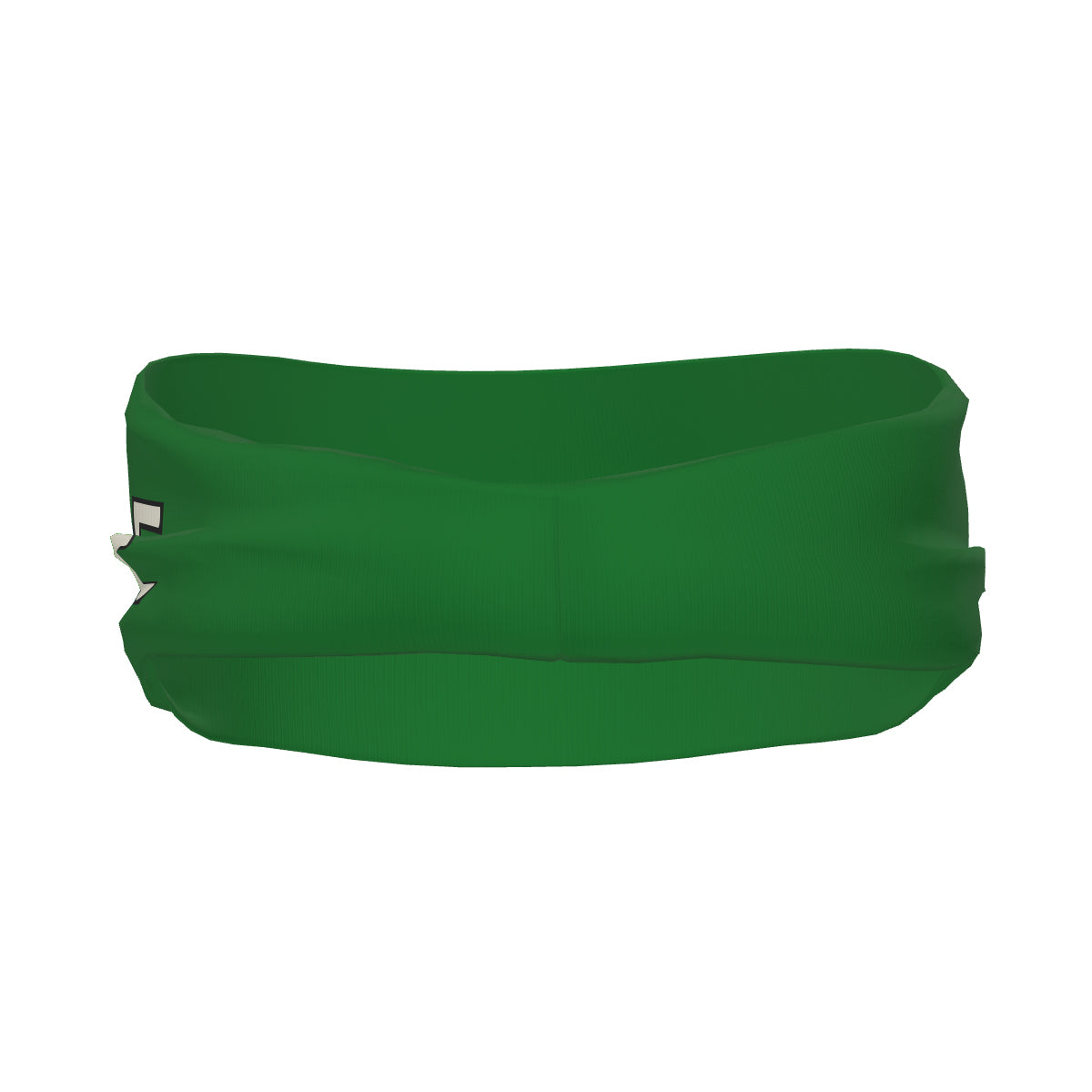 Custom Emerald Green Cream Sports headband