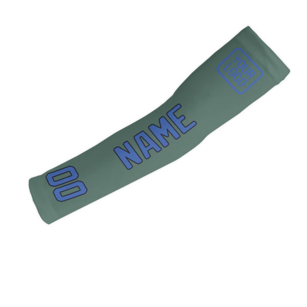 Custom Blue Green Sky Blue Arm Sleeve