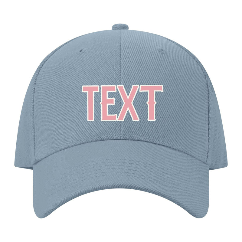 Custom Slate Gray Light Emerald Green Hat 27B21821