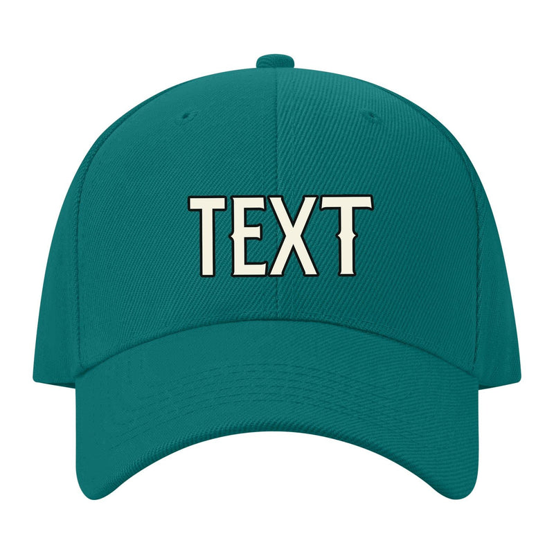 Custom Blue Green Light Purple Hat 28B21703