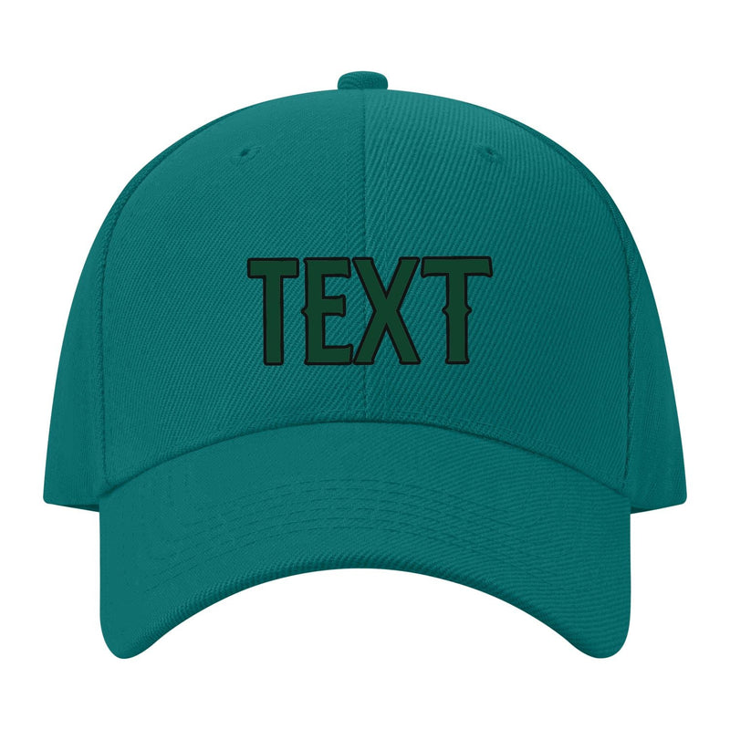 Custom Blue Green Corn Silk Hat 28B21705