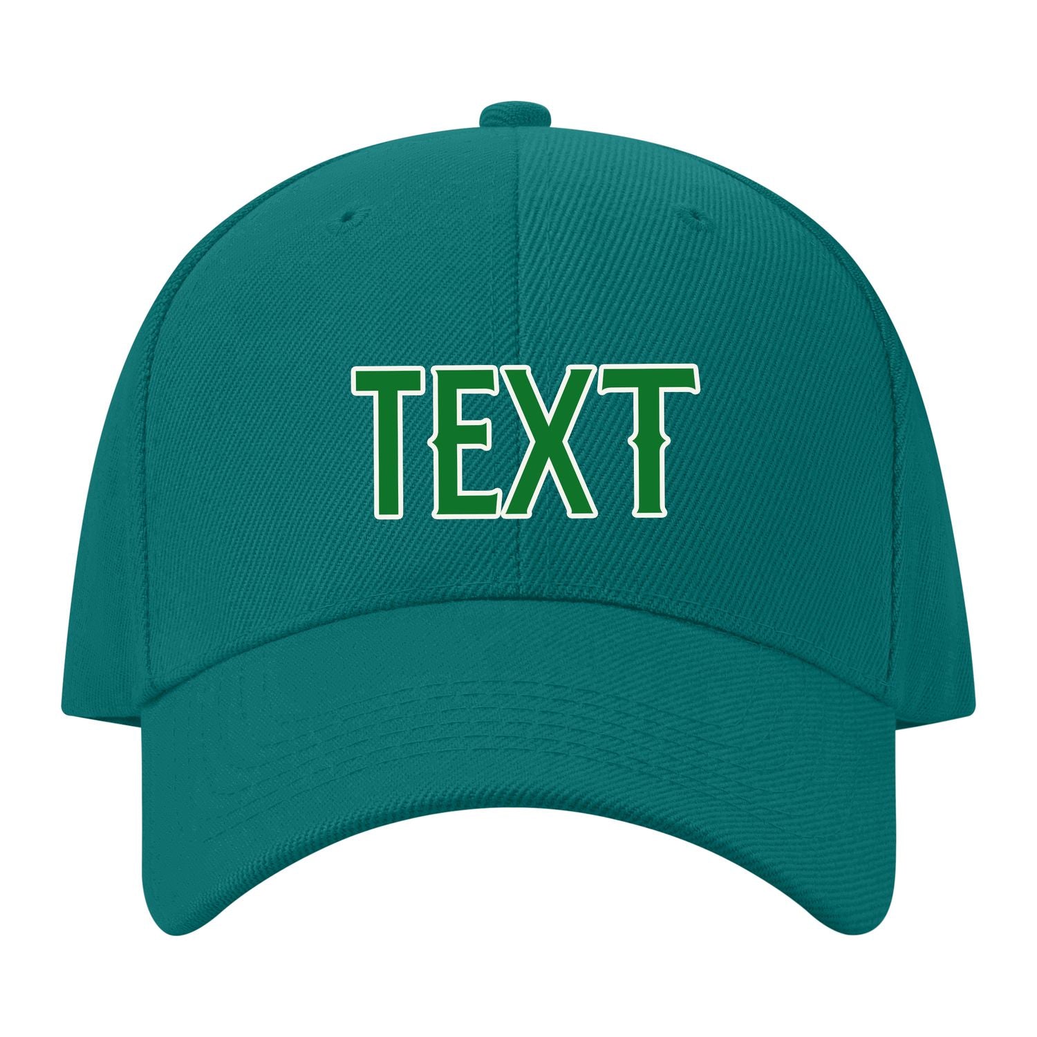 Custom Blue Green Misty Rose Hat 28B21824