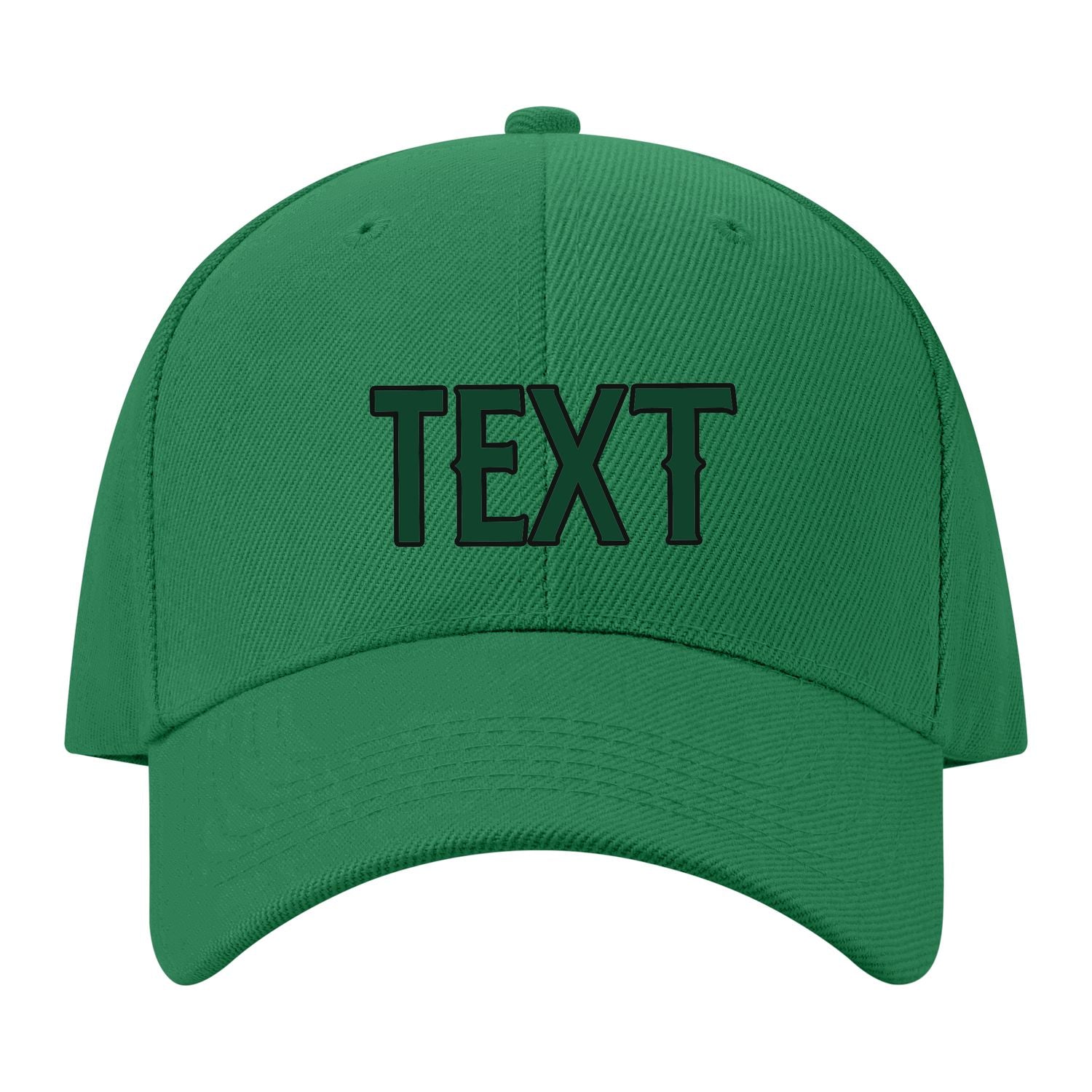 Custom Emerald Green Corn Silk Hat 29B21705