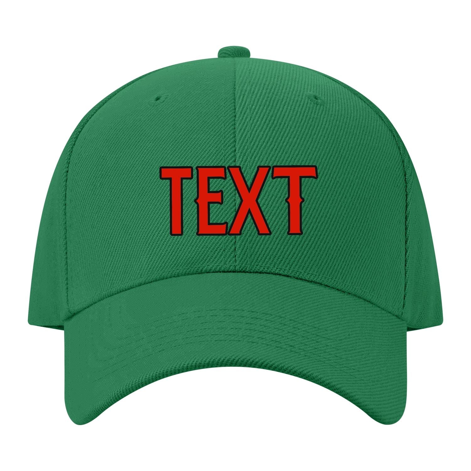 Custom Emerald Green Lavender Gray Hat 29B21712