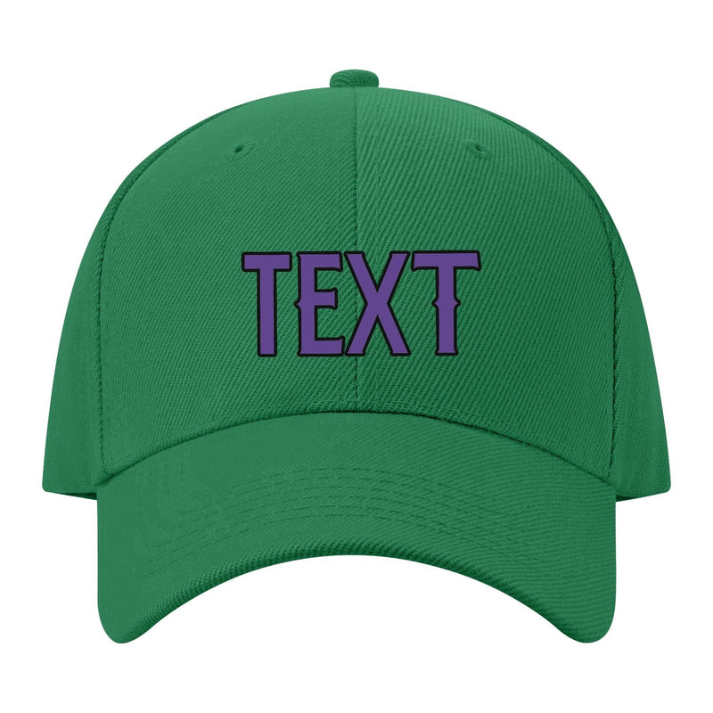 Custom Emerald Green Yellow Hat 29B21723