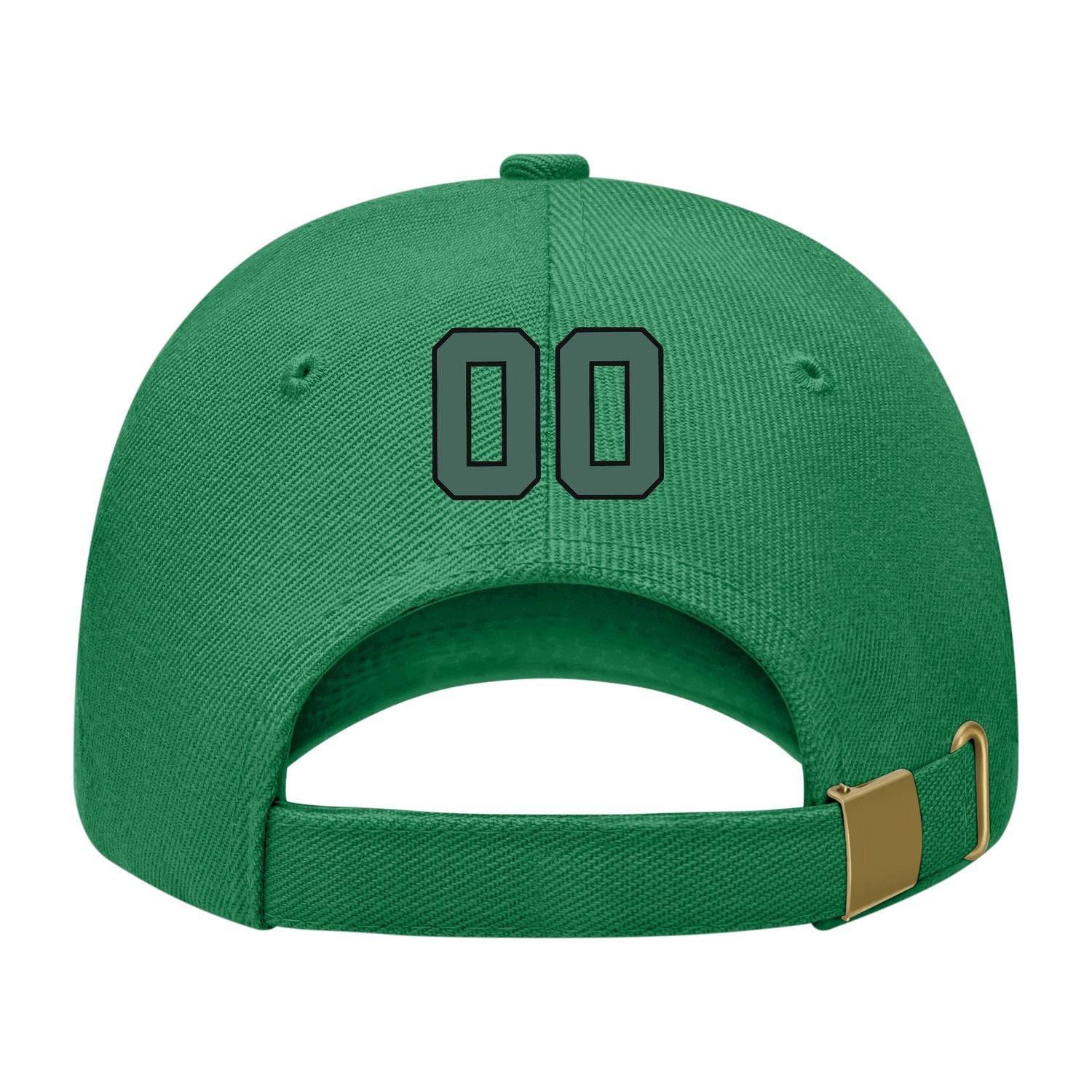 Custom Emerald Green Slate Gray Hat 29B21727