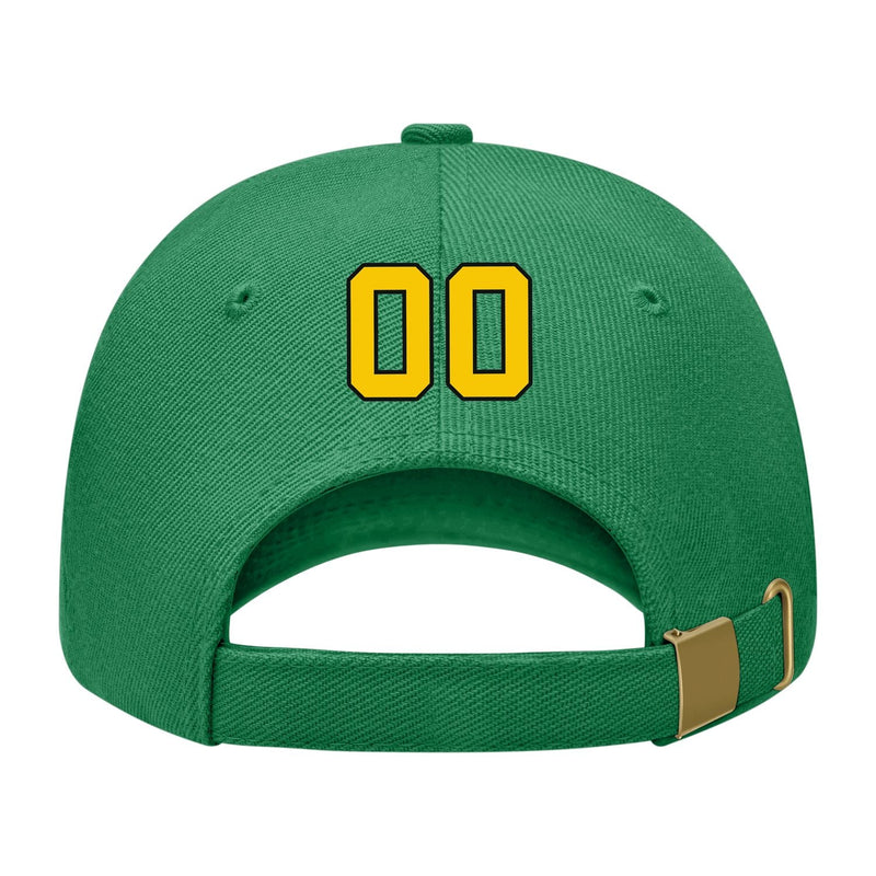 Custom Emerald Green Peach Powder Hat 29B21730