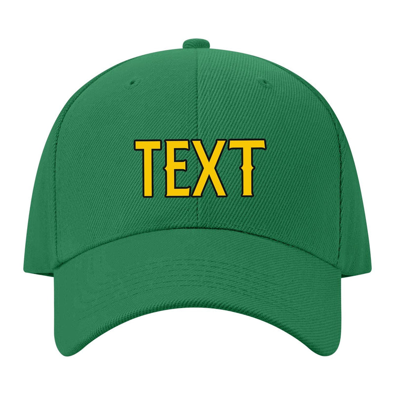 Custom Emerald Green Peach Powder Hat 29B21730