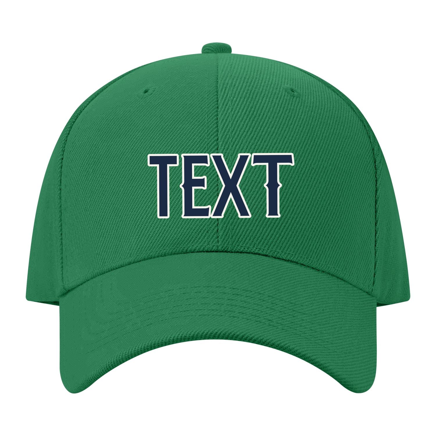 Custom Emerald Green Pink Hat 29B21810