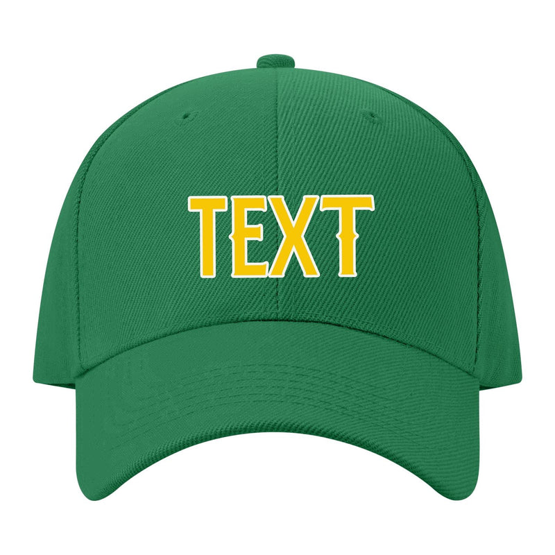 Custom Emerald Green Peach Powder Hat 29B21830