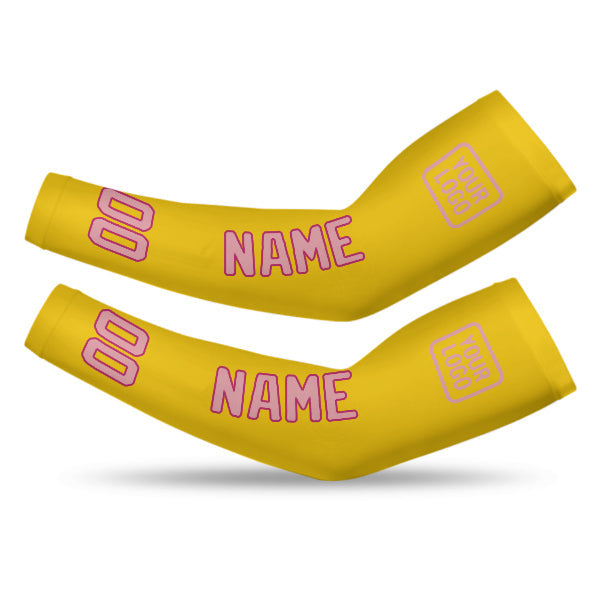 Custom Gold Light Pink Arm Sleeve