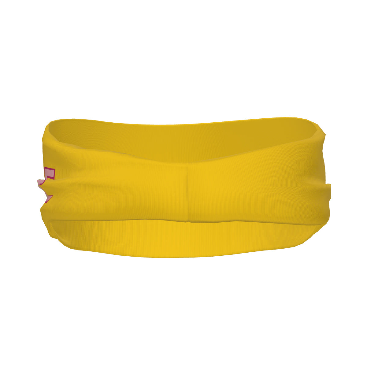 Custom Gold Light Pink Sports headband