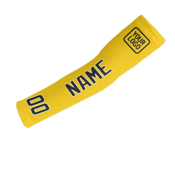 Custom Gold Black Arm Sleeve
