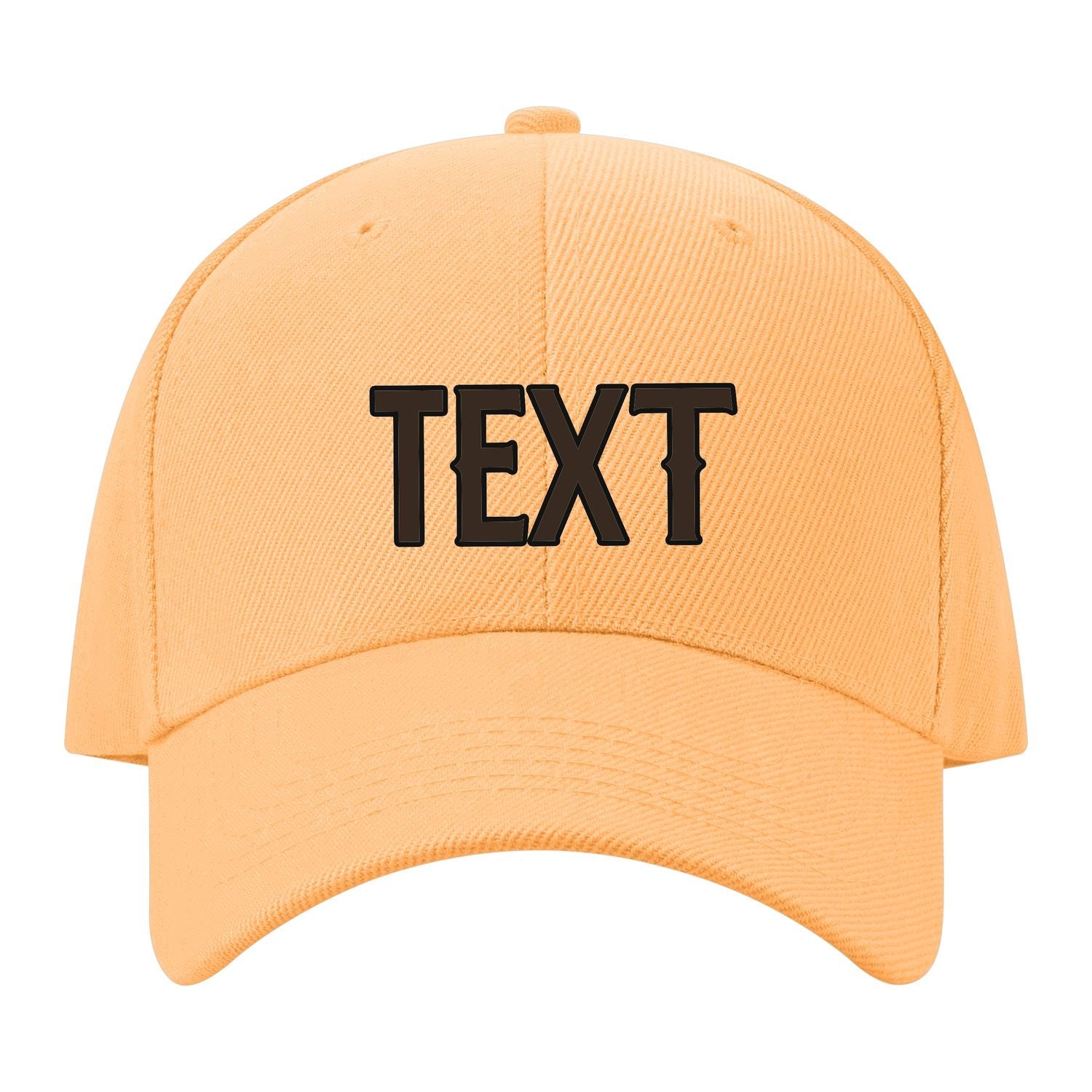Custom Peach Powder Black Hat 30B21701