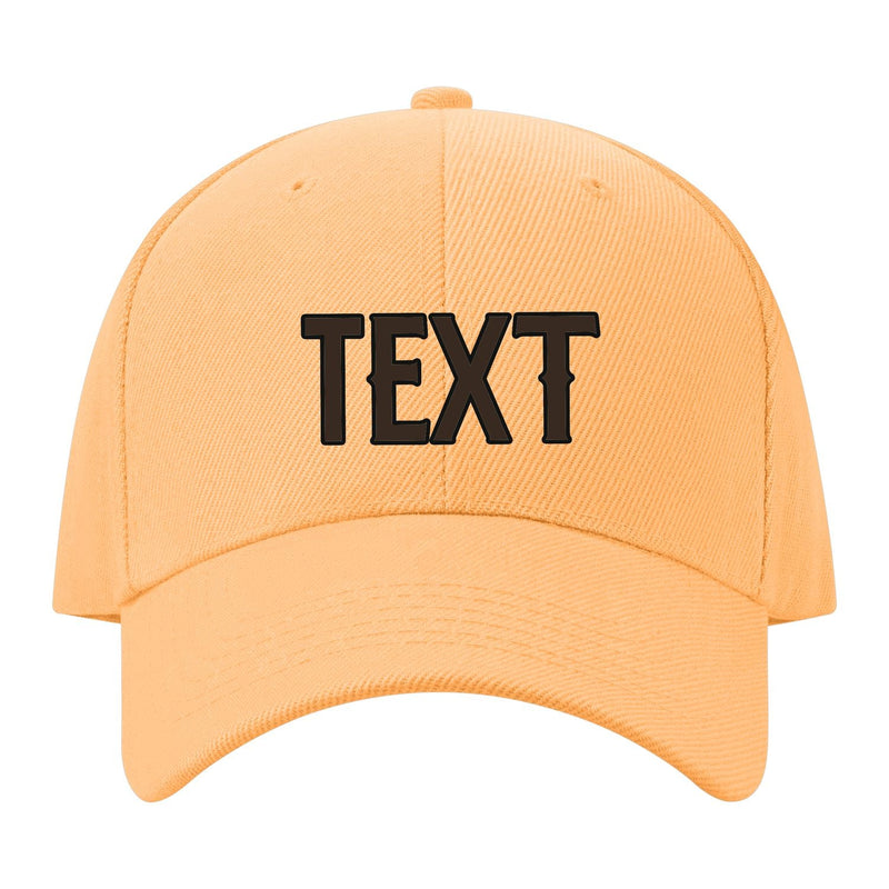 Custom Peach Powder Black Hat 30B21701