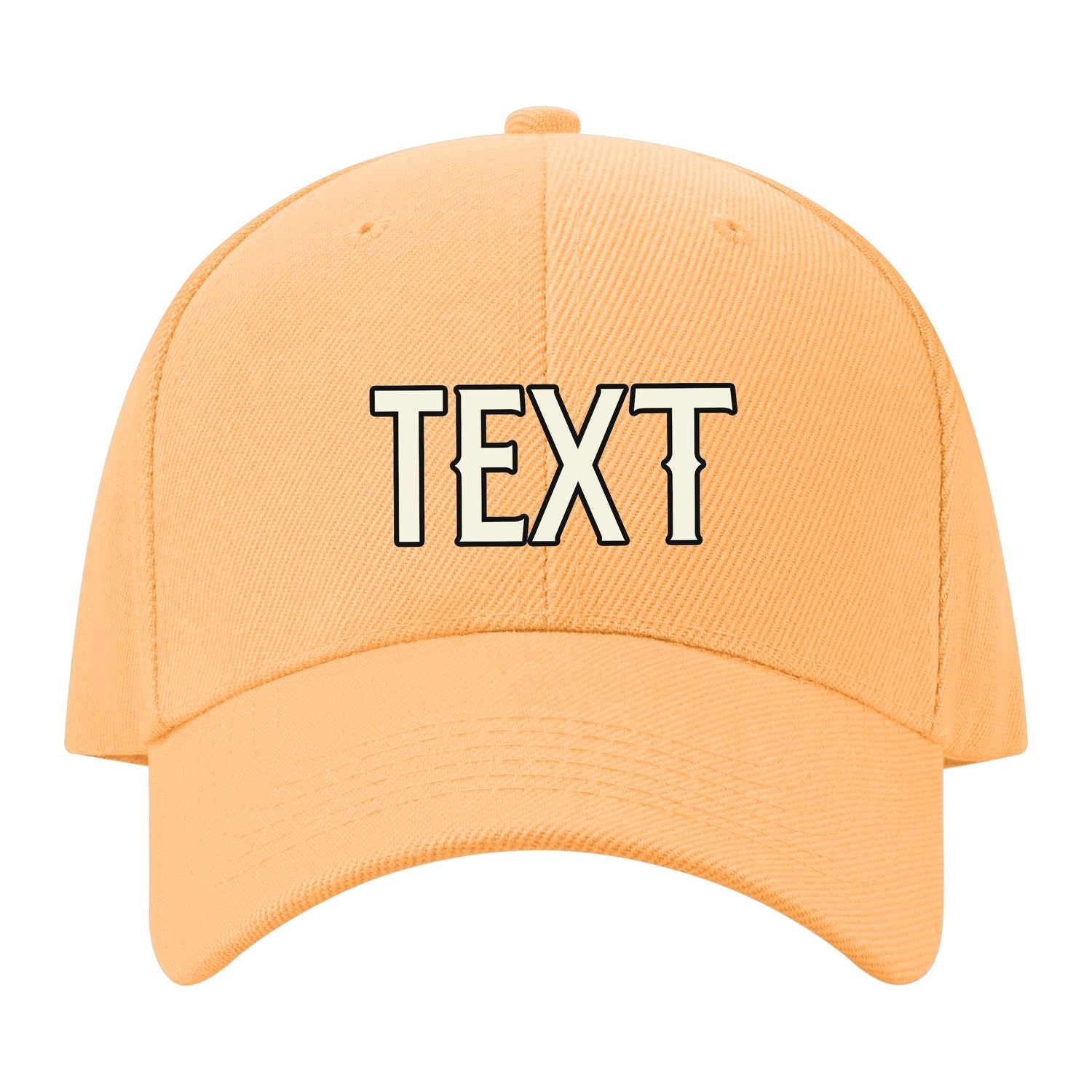 Custom Peach Powder Light Purple Hat 30B21703