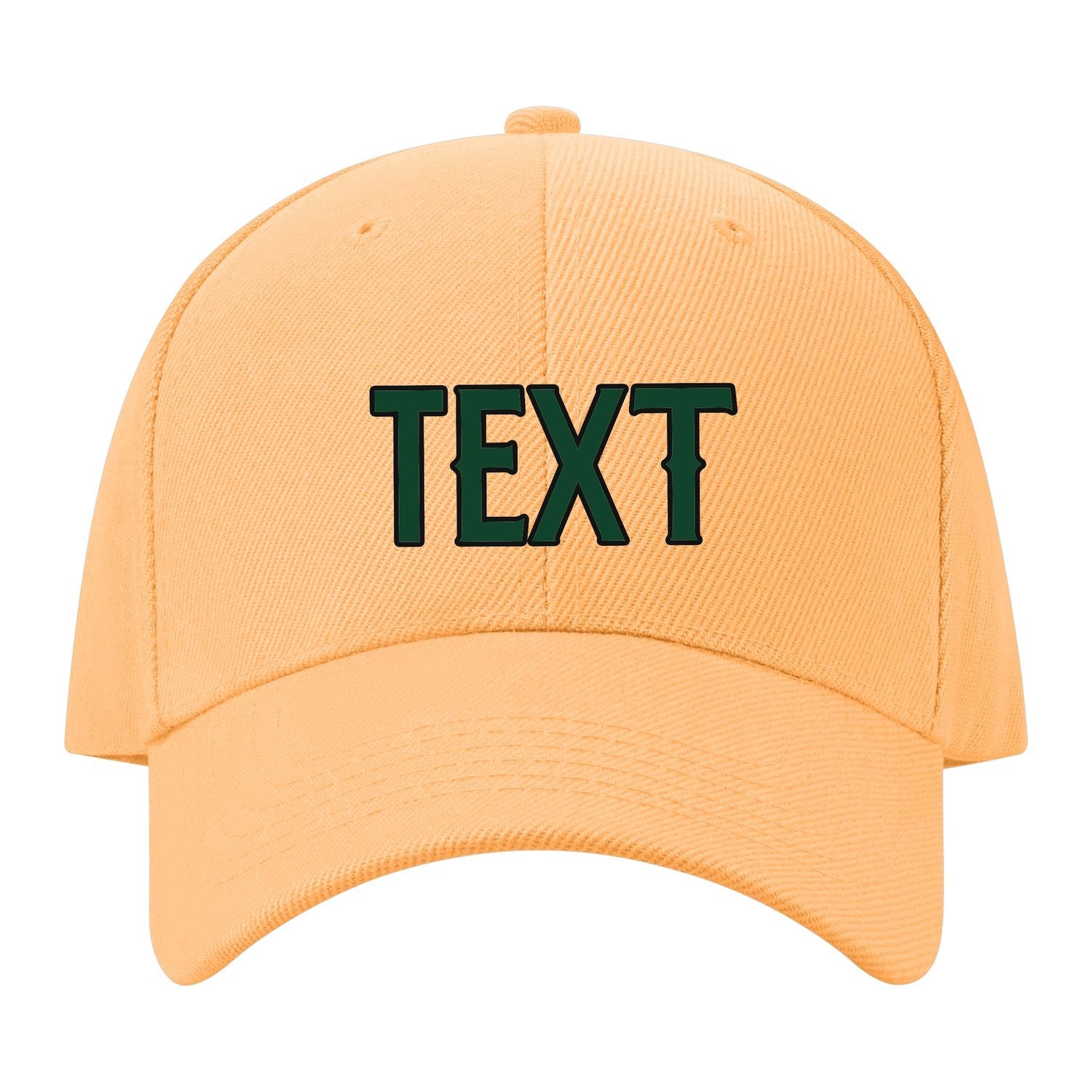 Custom Peach Powder Corn Silk Hat 30B21705