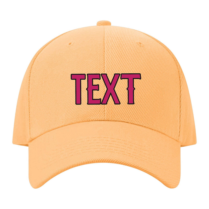 Custom Peach Powder Light Pink Hat 30B21713