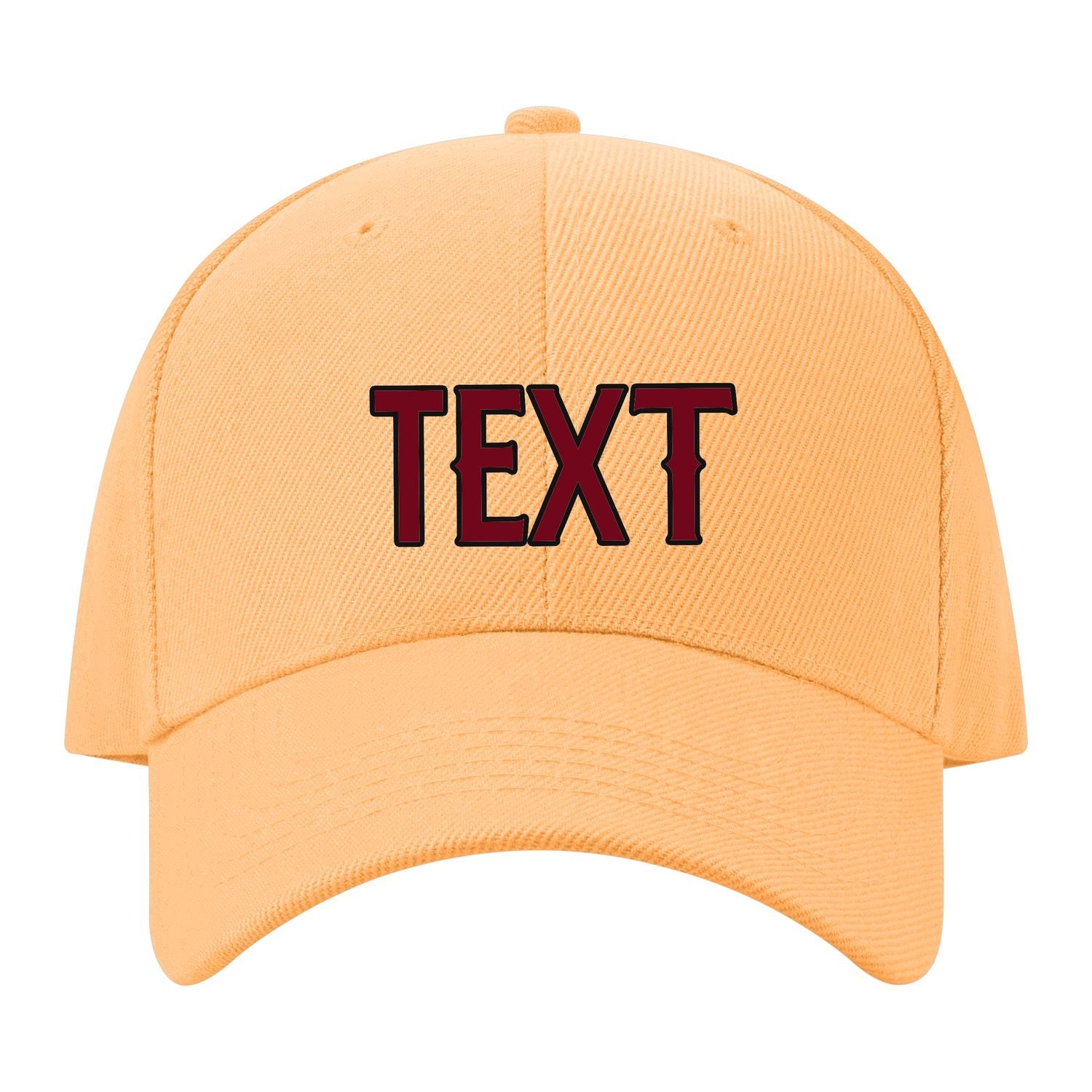 Custom Peach Powder Khaki Hat 30B21715
