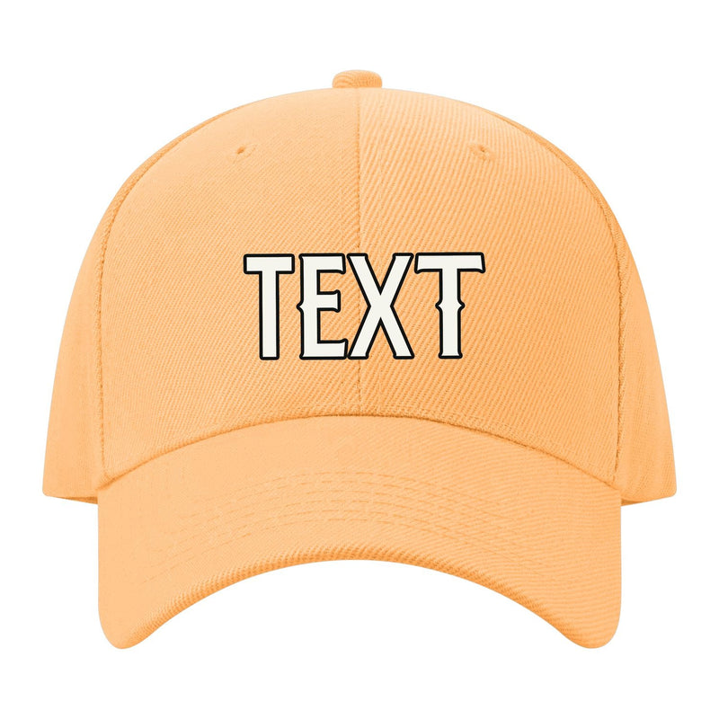 Custom Peach Powder Pale Ice Blue Hat 30B21718