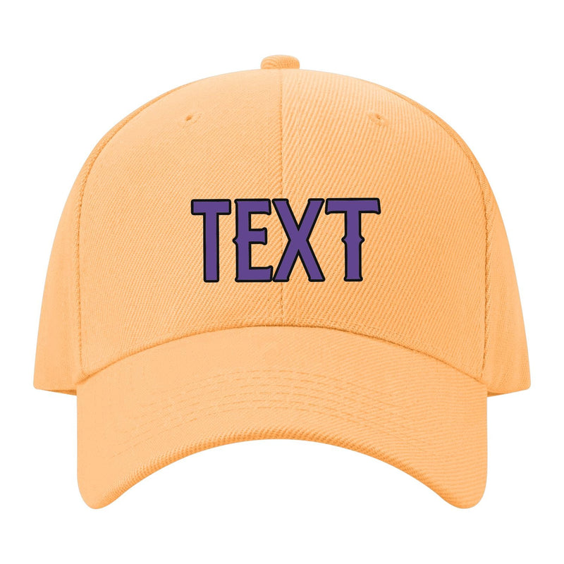 Custom Peach Powder Yellow Hat 30B21723
