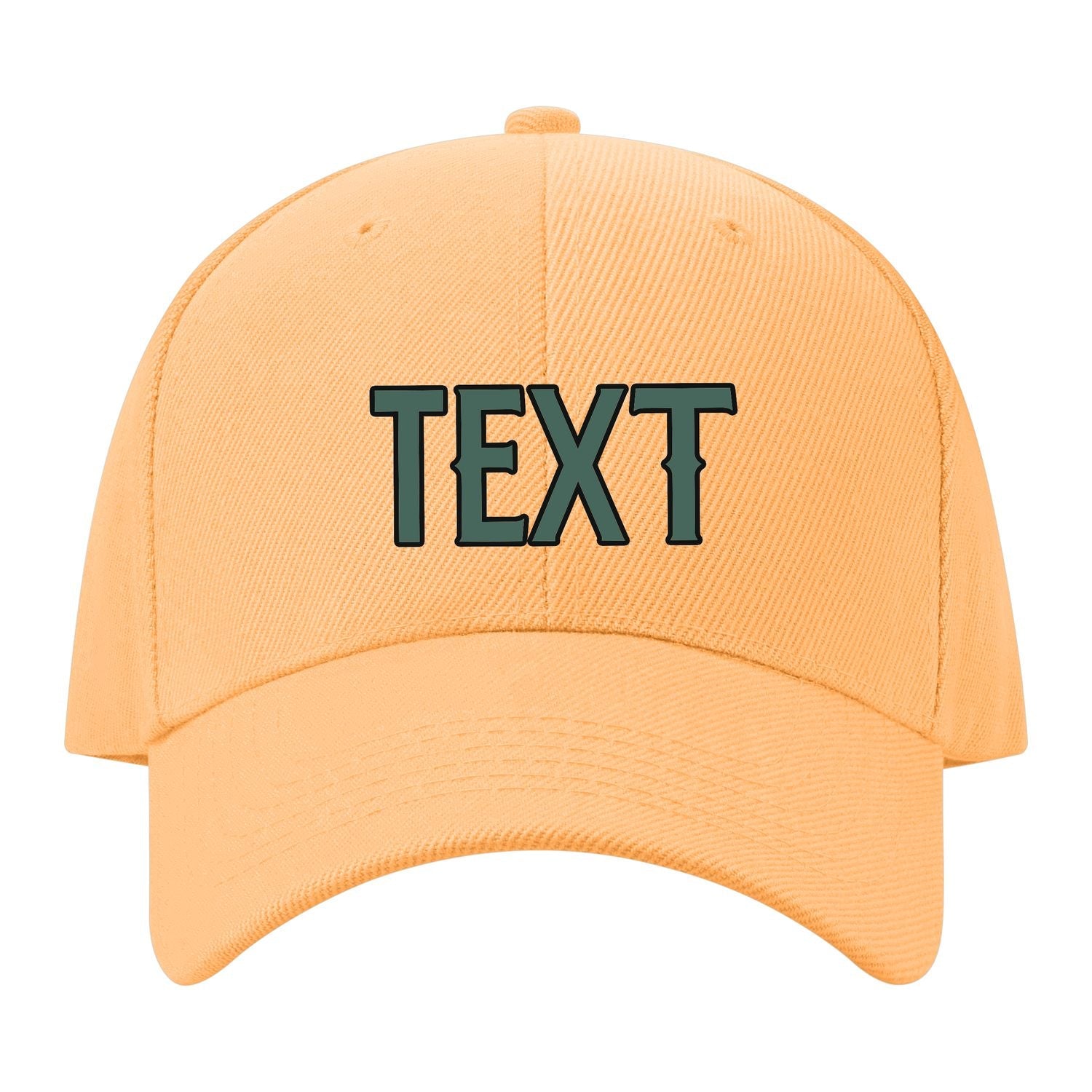 Custom Peach Powder Slate Gray Hat 30B21727