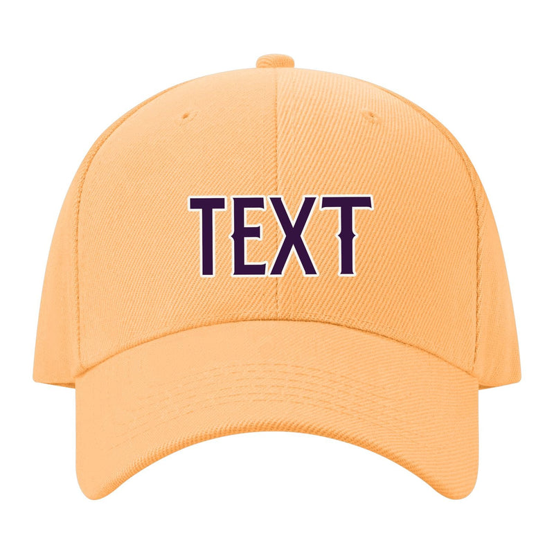 Custom Peach Powder Gray Hat 30B21807