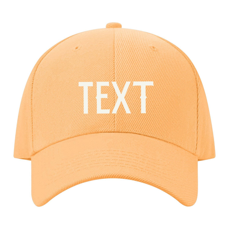 Custom Peach Powder Pale Ice Blue Hat 30B21818