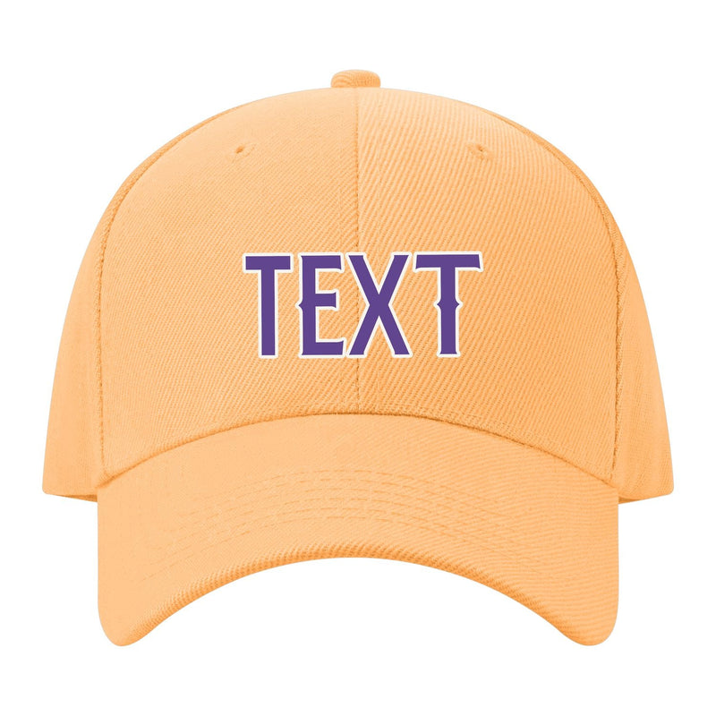 Custom Peach Powder Yellow Hat 30B21823