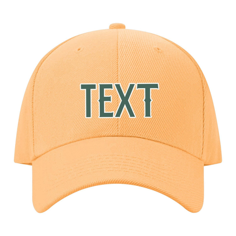 Custom Peach Powder Slate Gray Hat 30B21827