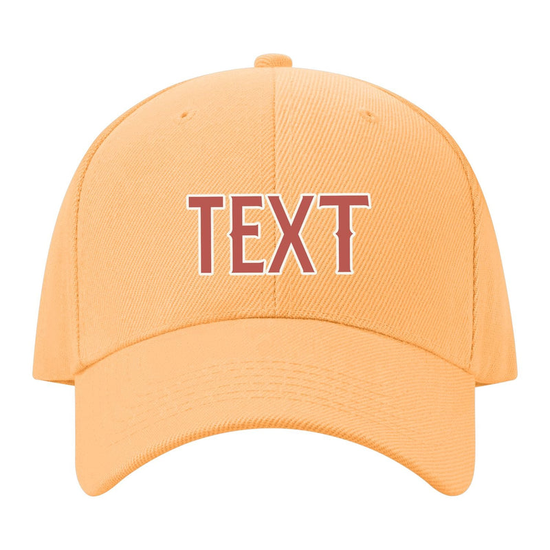 Custom Peach Powder Emerald Green Hat 30B21829