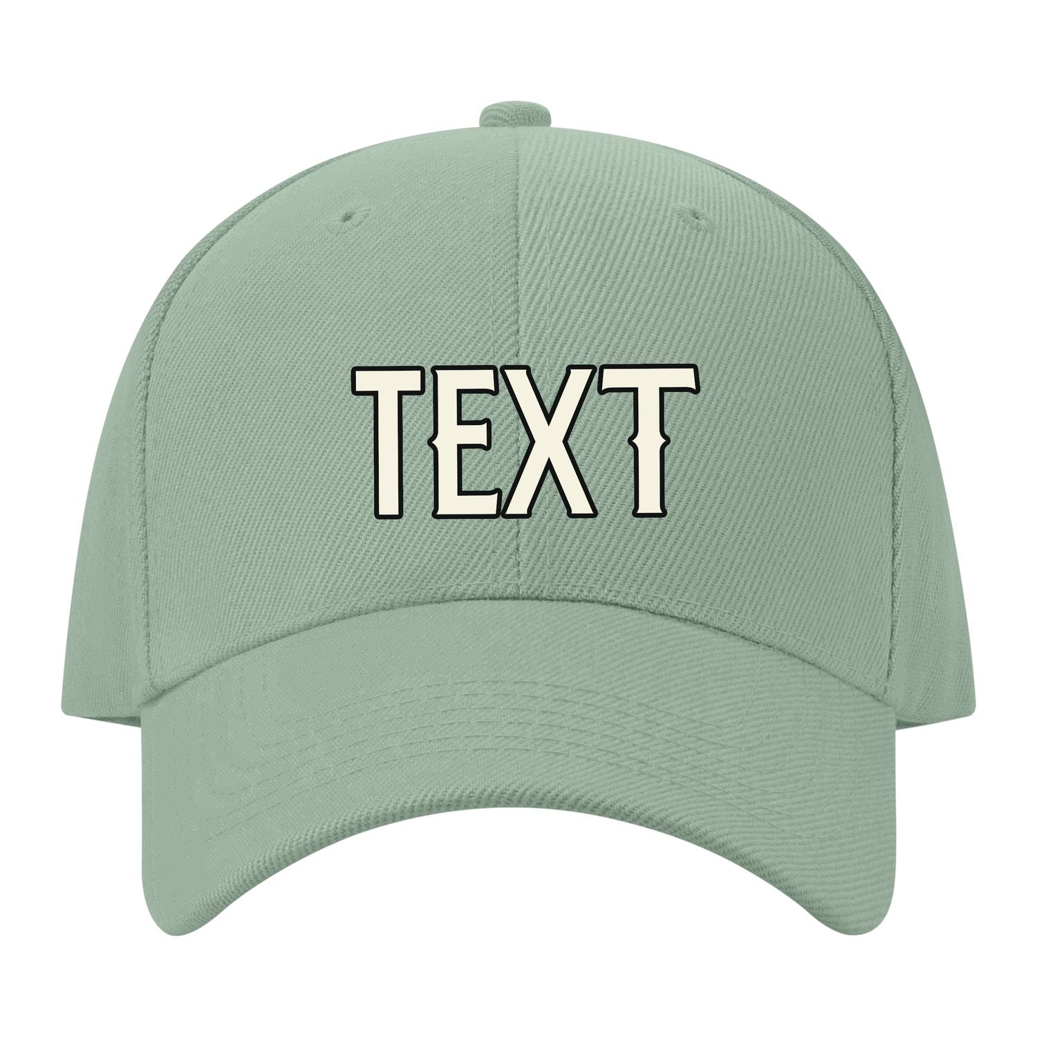 Custom Ash Green Light Purple Hat 32B21703