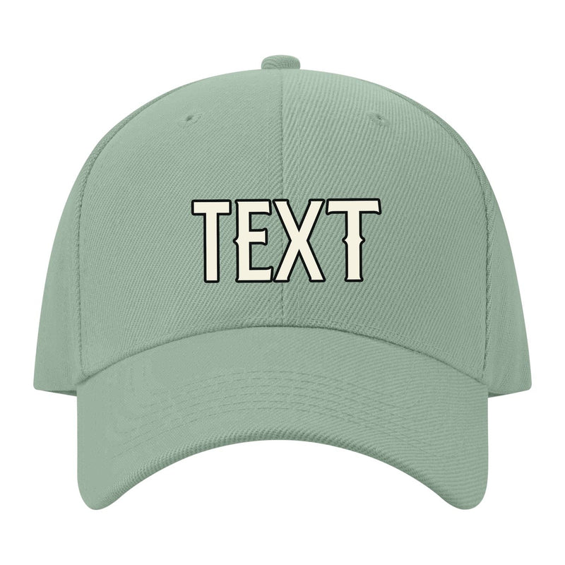 Custom Ash Green Light Purple Hat 32B21703