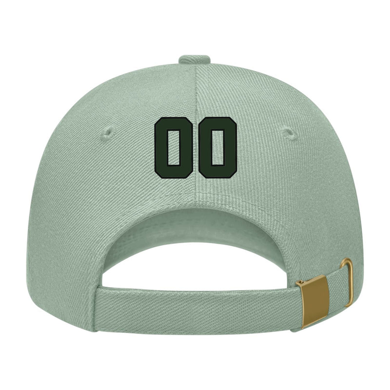 Custom Ash Green Red Hat 32B21706