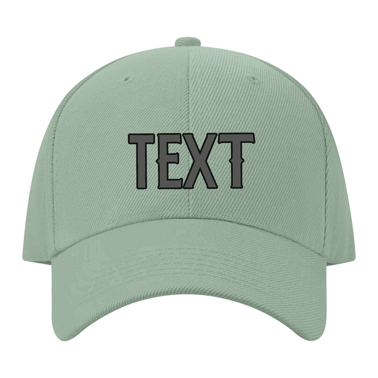 Custom Ash Green Orange Hat 32B21720