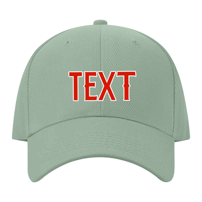 Custom Ash Green Lavender Gray Hat 32B21812