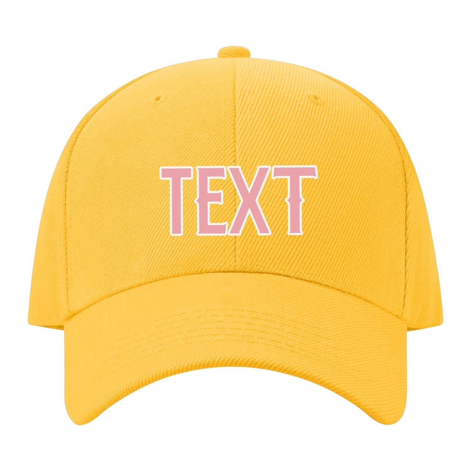 Custom Gold Light Emerald Green Hat 33B21821
