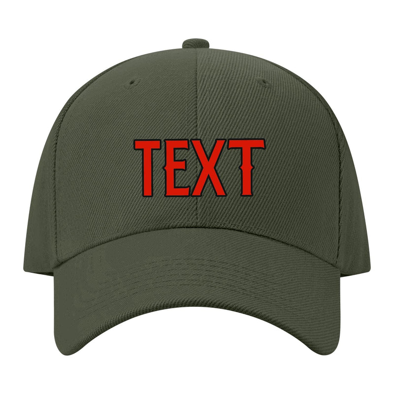 Custom Dark Green Lavender Gray Hat 34B21712